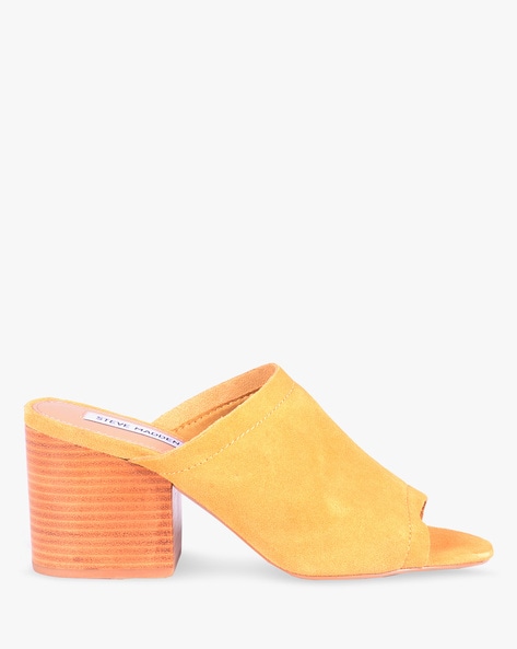 Steve madden 2025 block heel mules