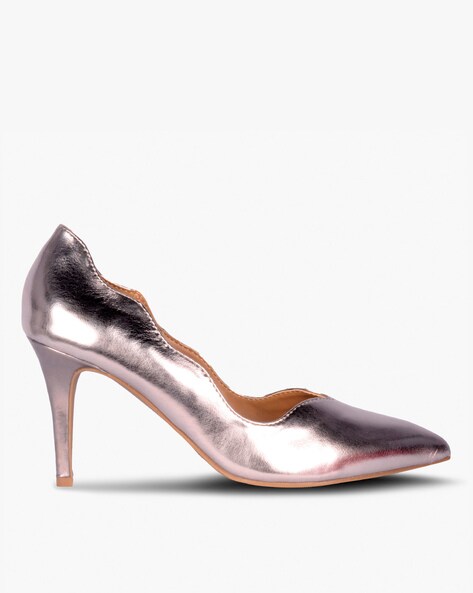 madden girl silver heels