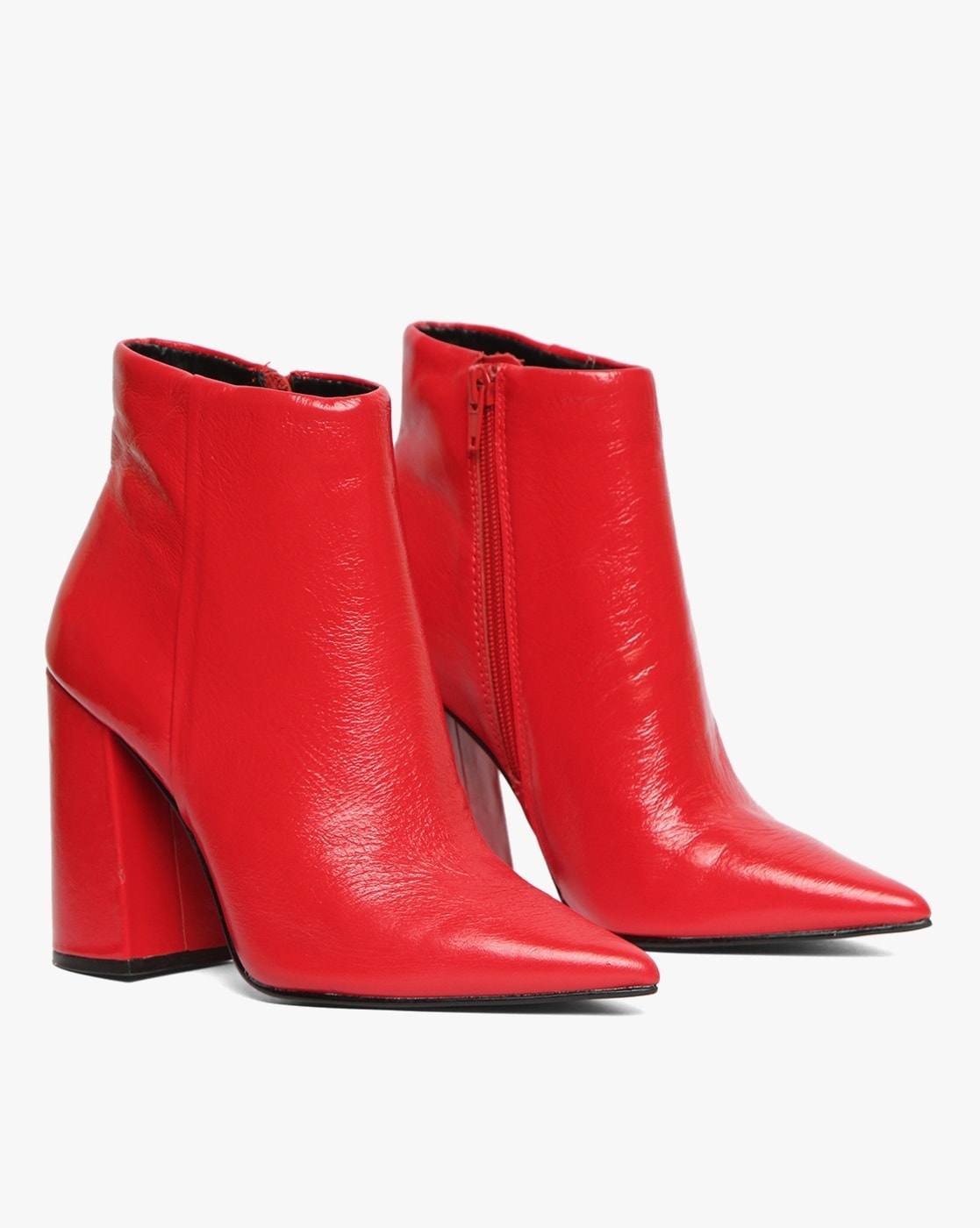 red heel boots cheap