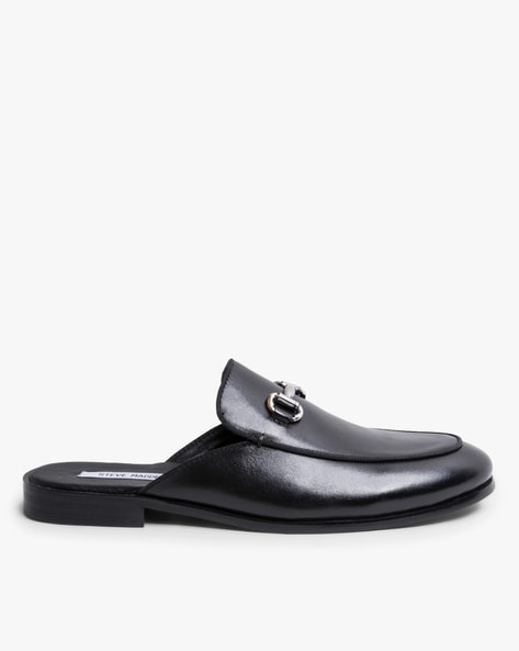 steve madden leather slip ons