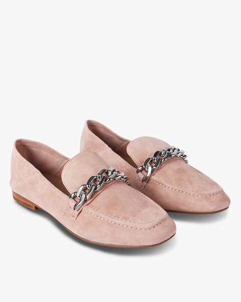 Buy Pink Flat Shoes for Women by STEVE 