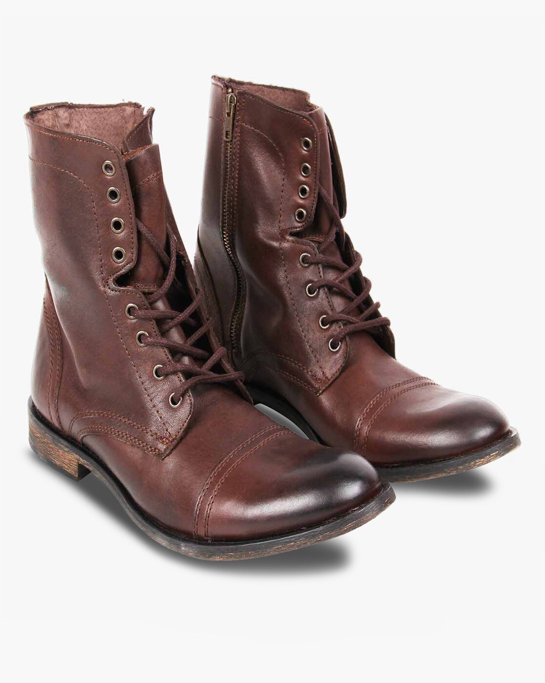 steve madden brown boots