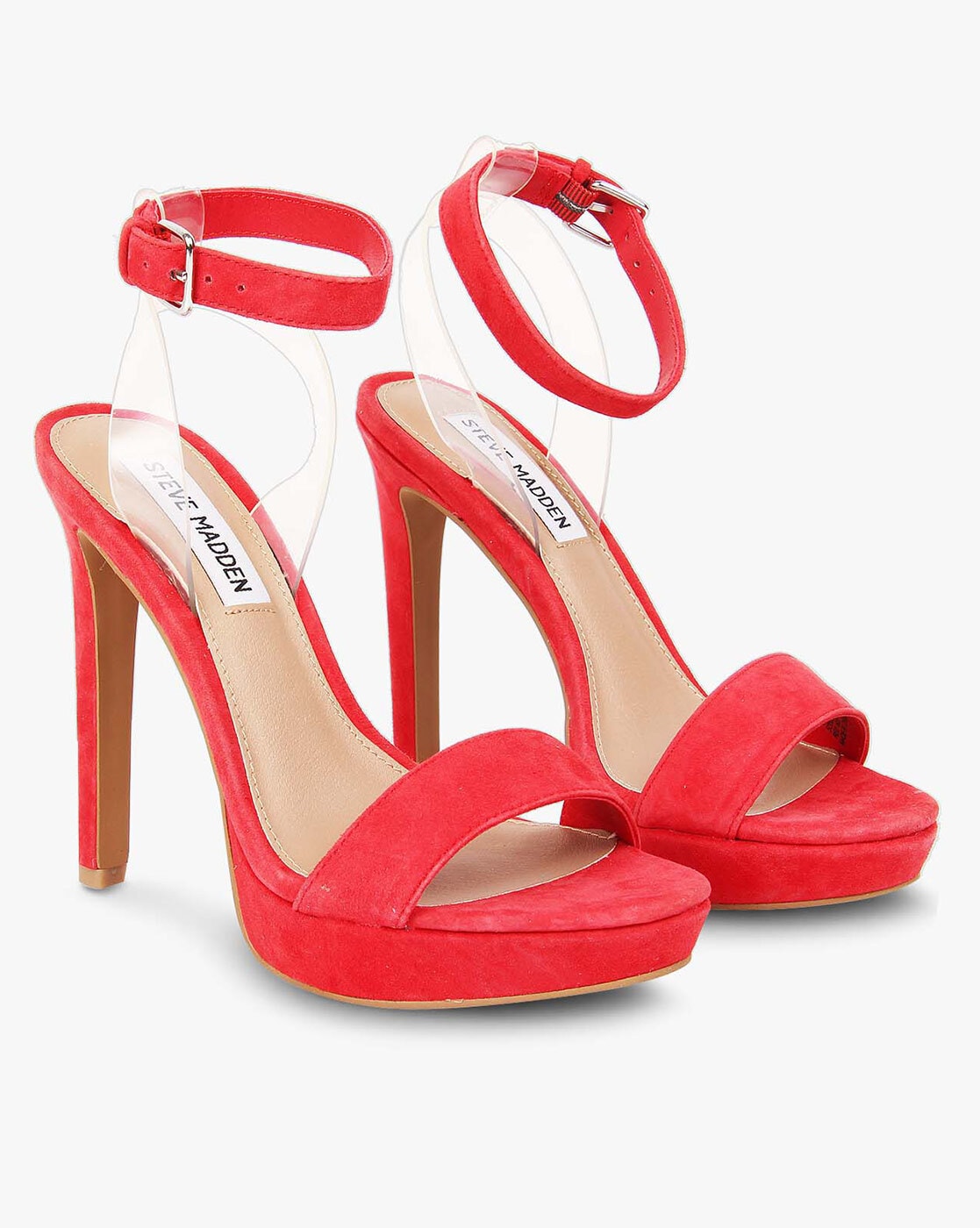 red steve madden heels
