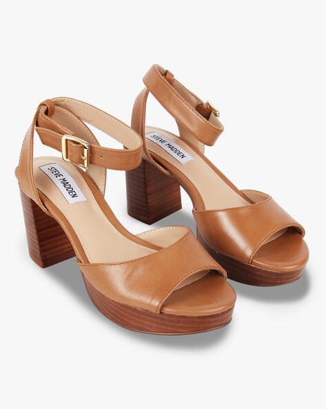 steve madden tan heels