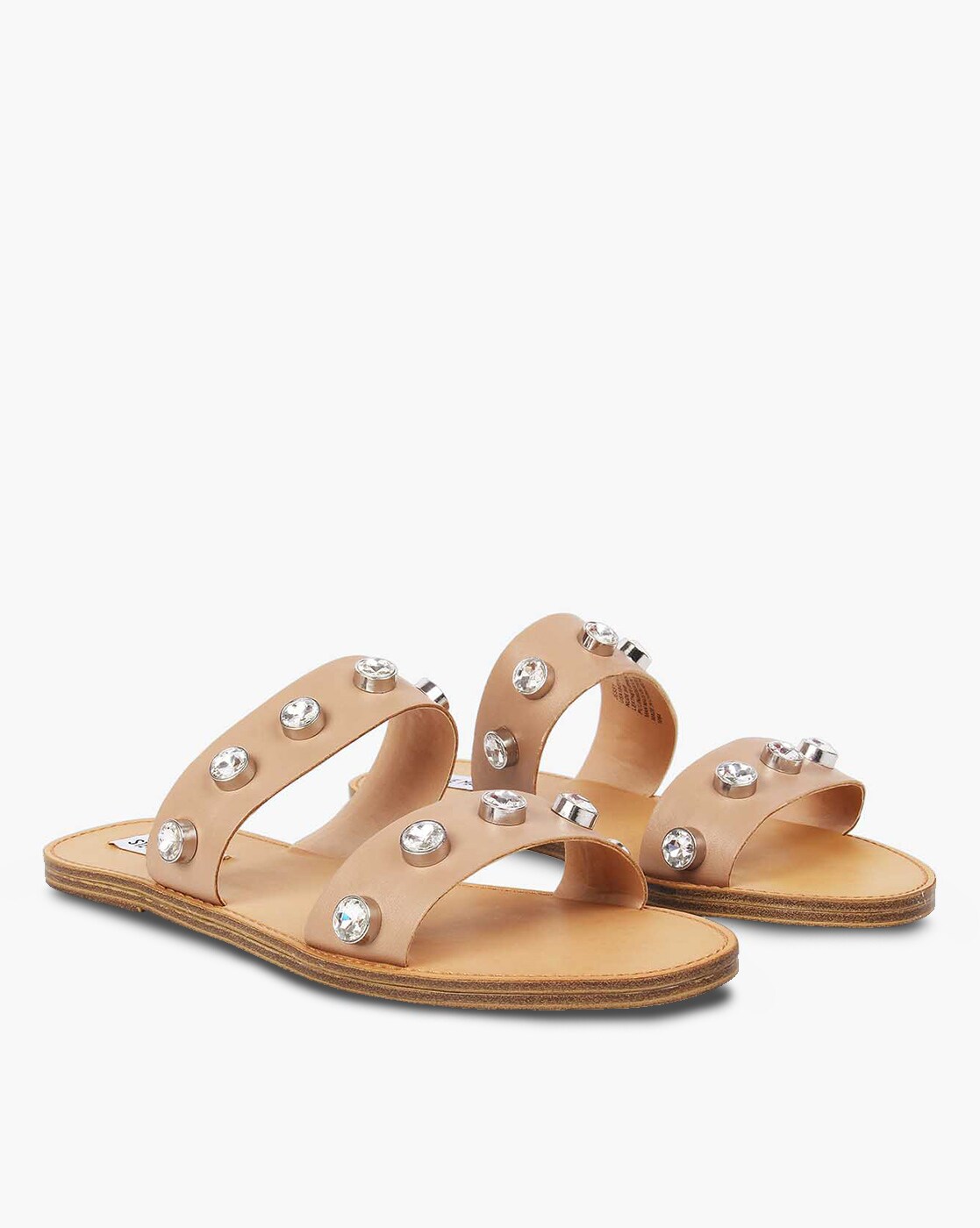 steve madden jessy embellished slide sandal