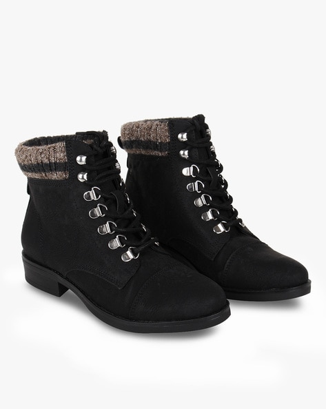 steve madden suede lace up boots