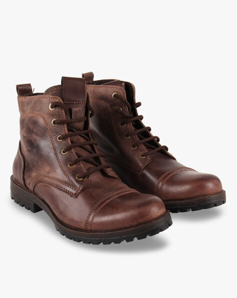 Buy Brown Boots for Men by STEVE MADDEN 
