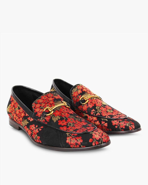 steve madden red loafers
