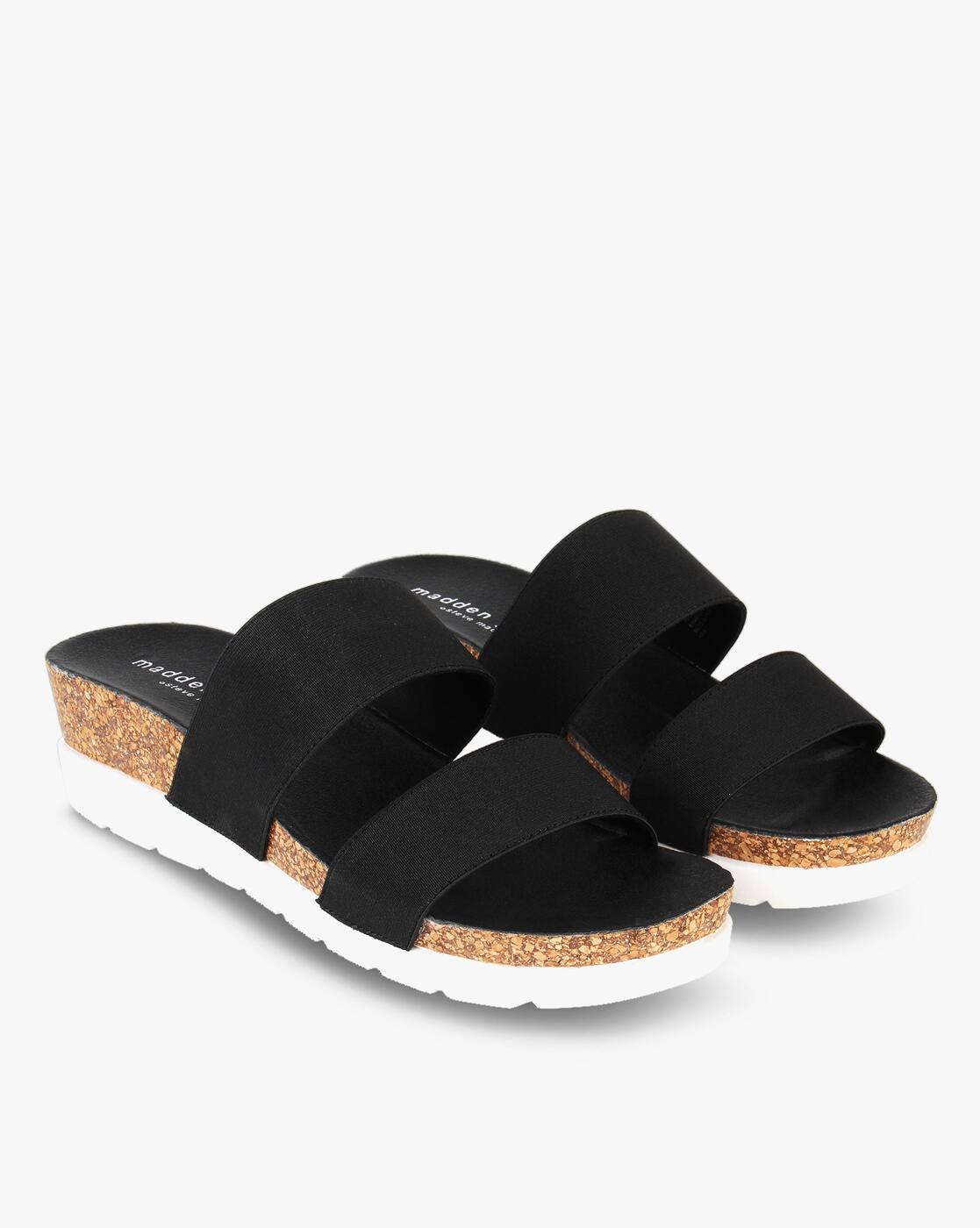 black platform heels steve madden