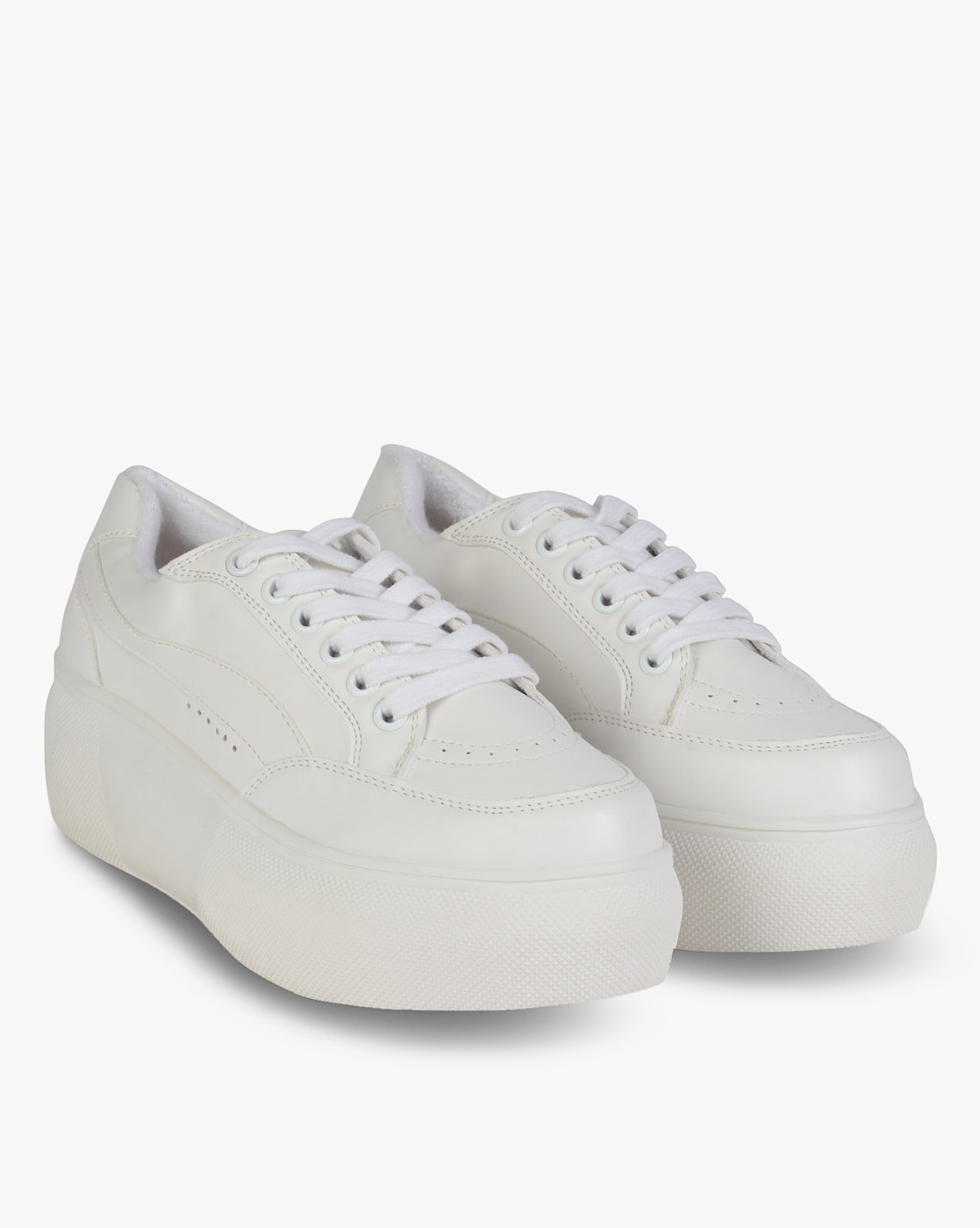 steve madden white sneakers platform