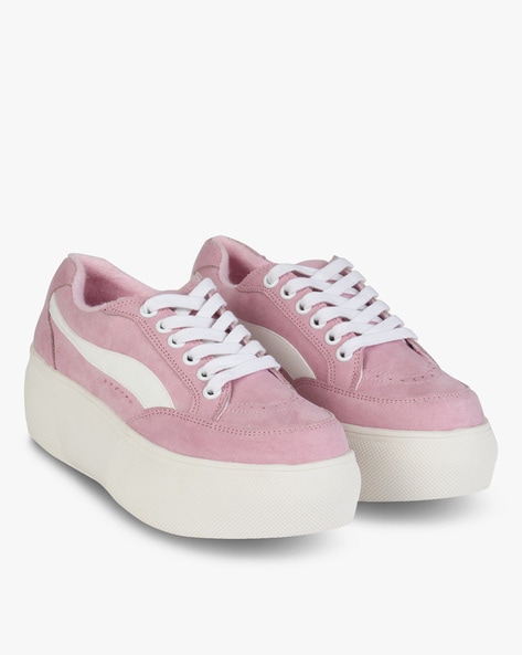 steve madden pink sneakers
