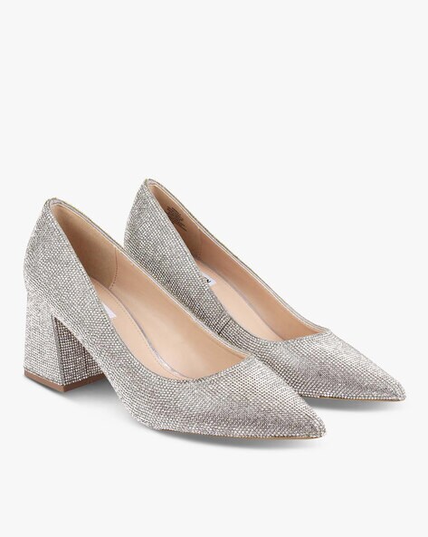 steve madden silver shoes