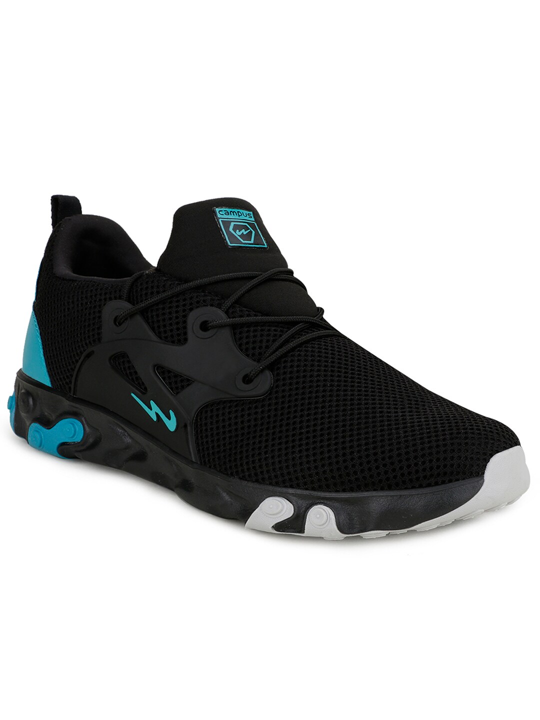 campus sports shoes black