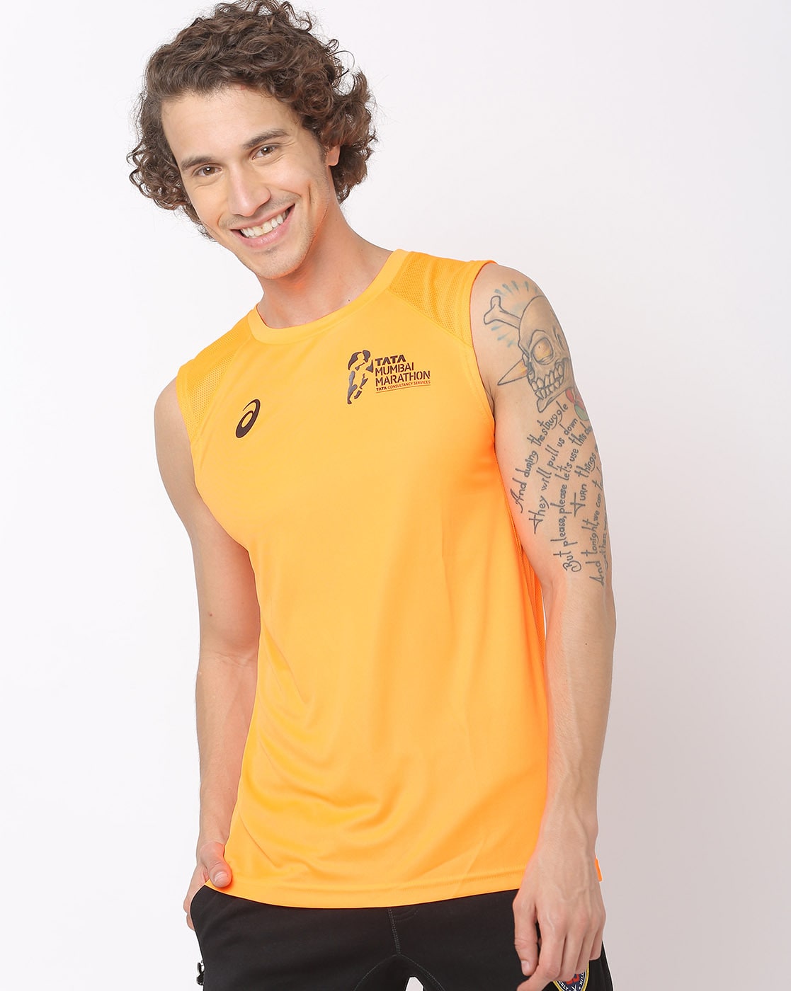 asics sleeveless t shirt