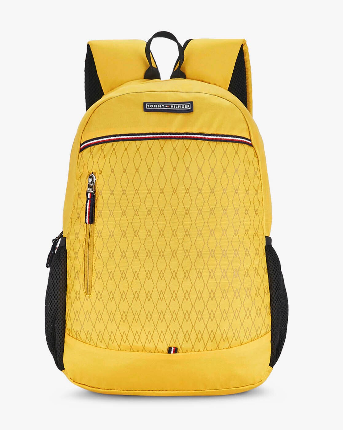 yellow tommy hilfiger backpack