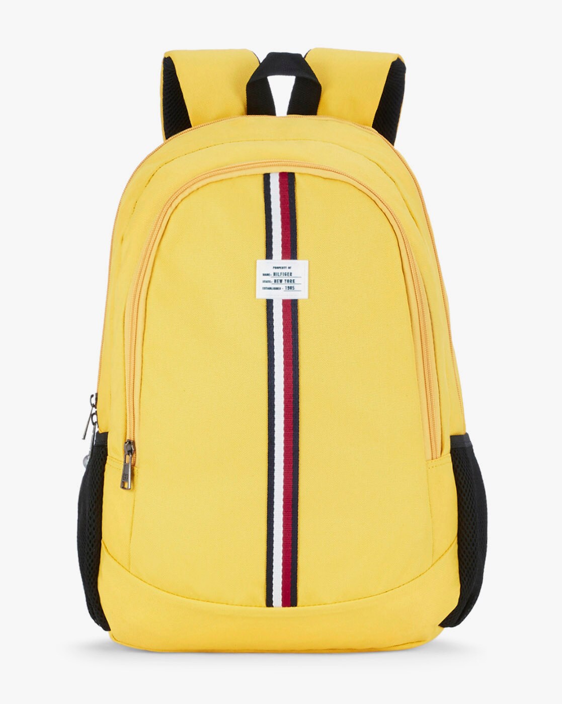 tommy hilfiger yellow backpack