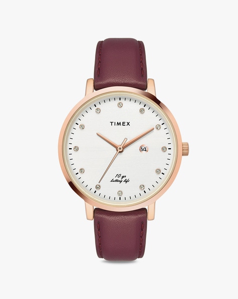 Buy burgundy Watches for Women by Uniquest Online | Ajio.com