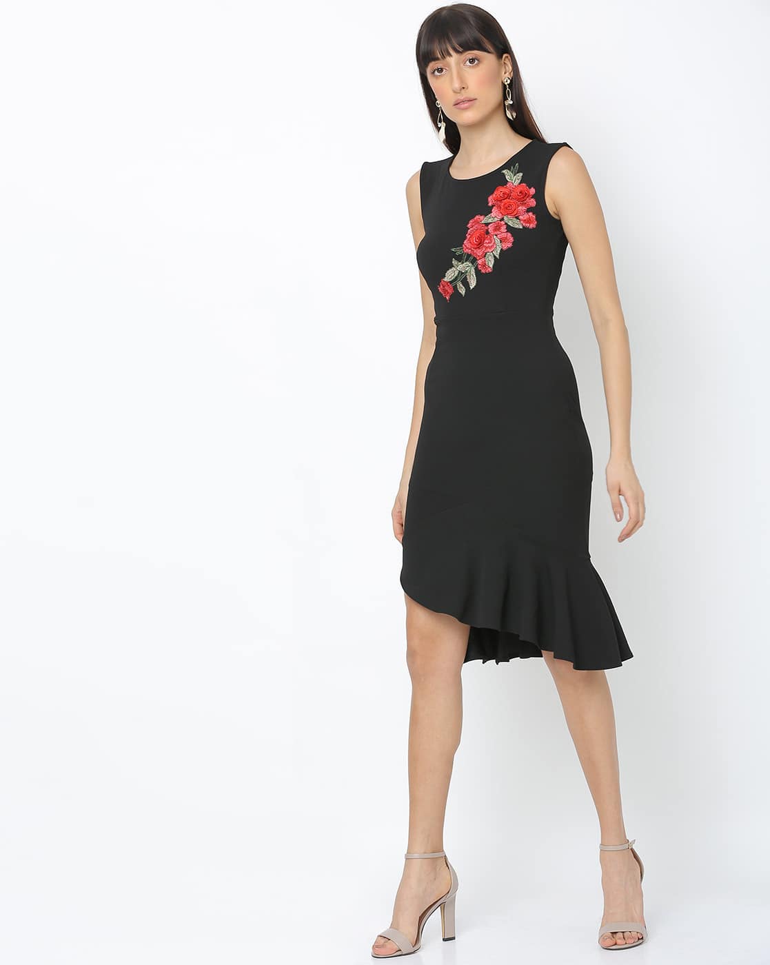 madame black dress