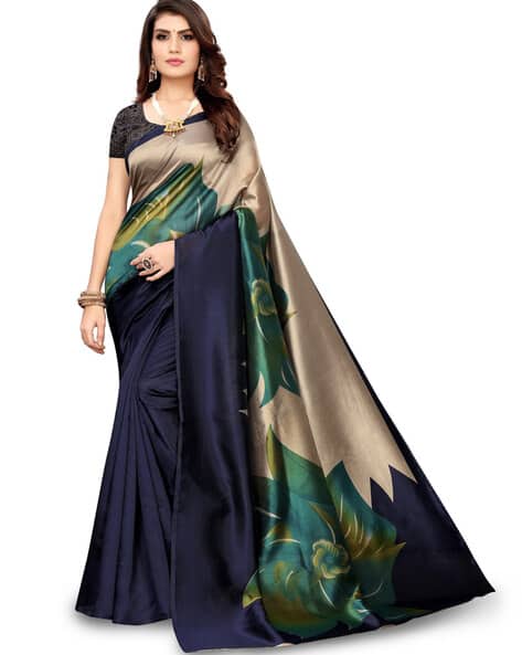 Printed Saree (Image - 1)