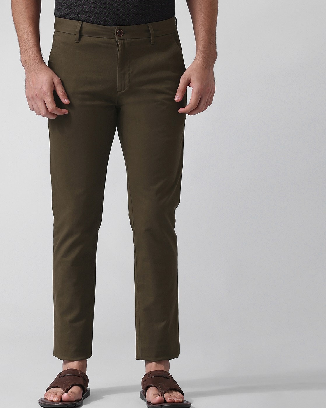 Buy Black Trousers  Pants for Men by ARROW Online  Ajiocom