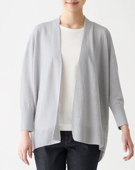 Muji linen cardigan hotsell