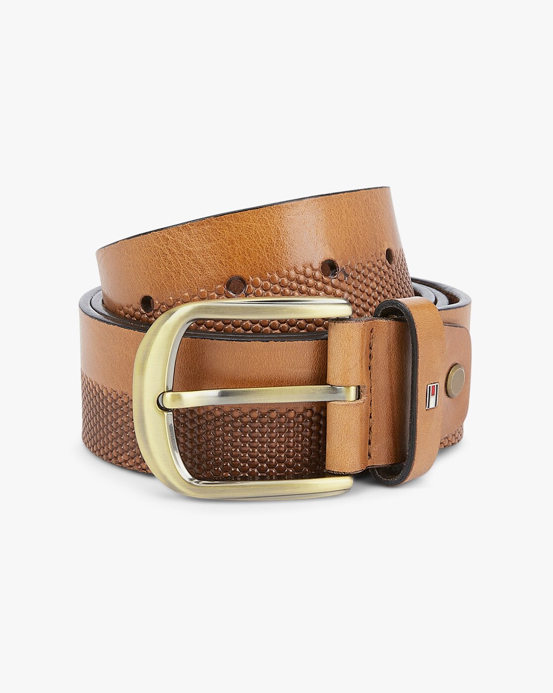 tommy hilfiger tan belt