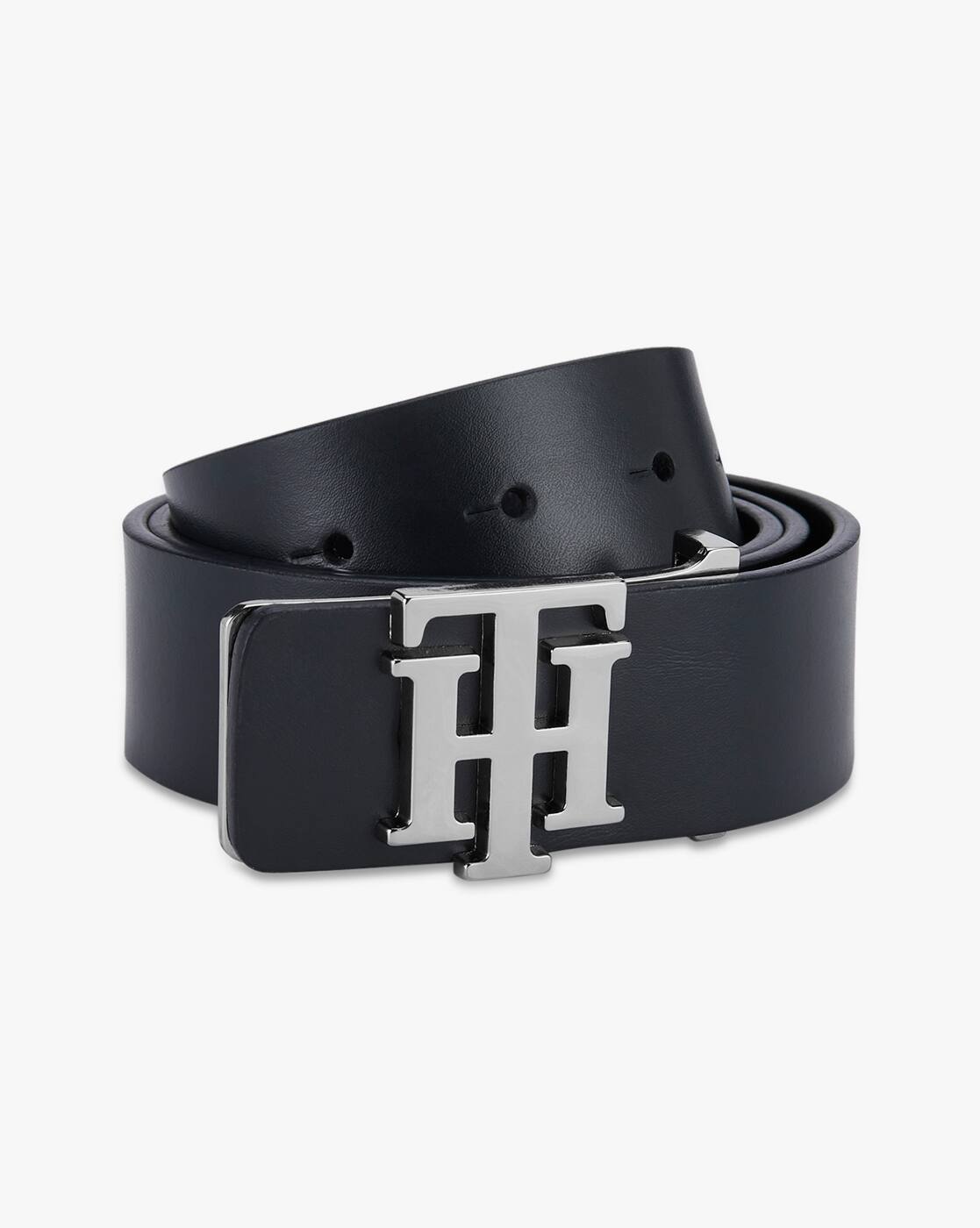 tommy hilfiger navy blue belt