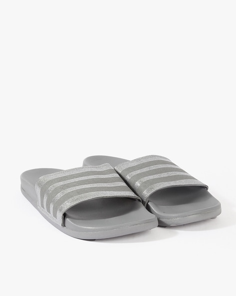 adidas flip flops grey