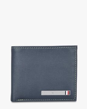  Navy Blue Epsom Leather Wallet for Men, Full Grain Leather  Wallet, Bifold Stylish Wallet, Men's Billfold Wallet : Clothing, Shoes &  Jewelry