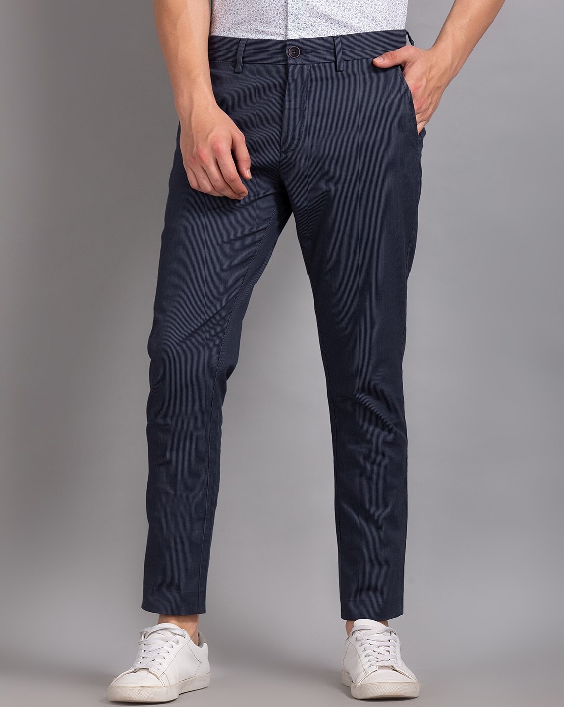 pinstripe chino pants