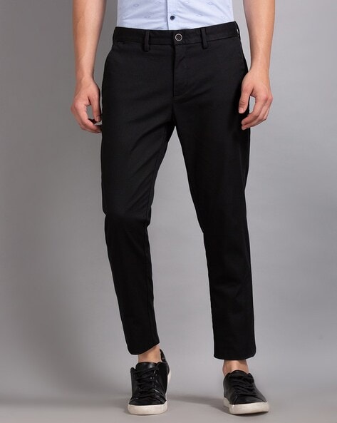 Buy Roadster Cotton Trousers Online In India