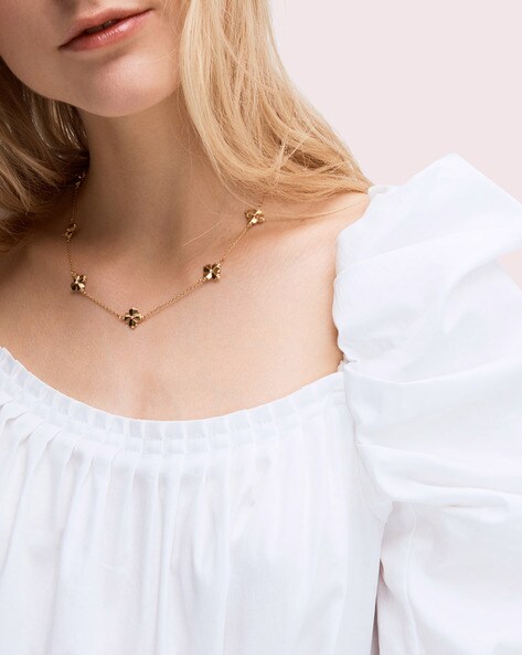 Premium Vector | Luxury jewelry logo, blue sapphire pendant and gold  necklace icon logo design