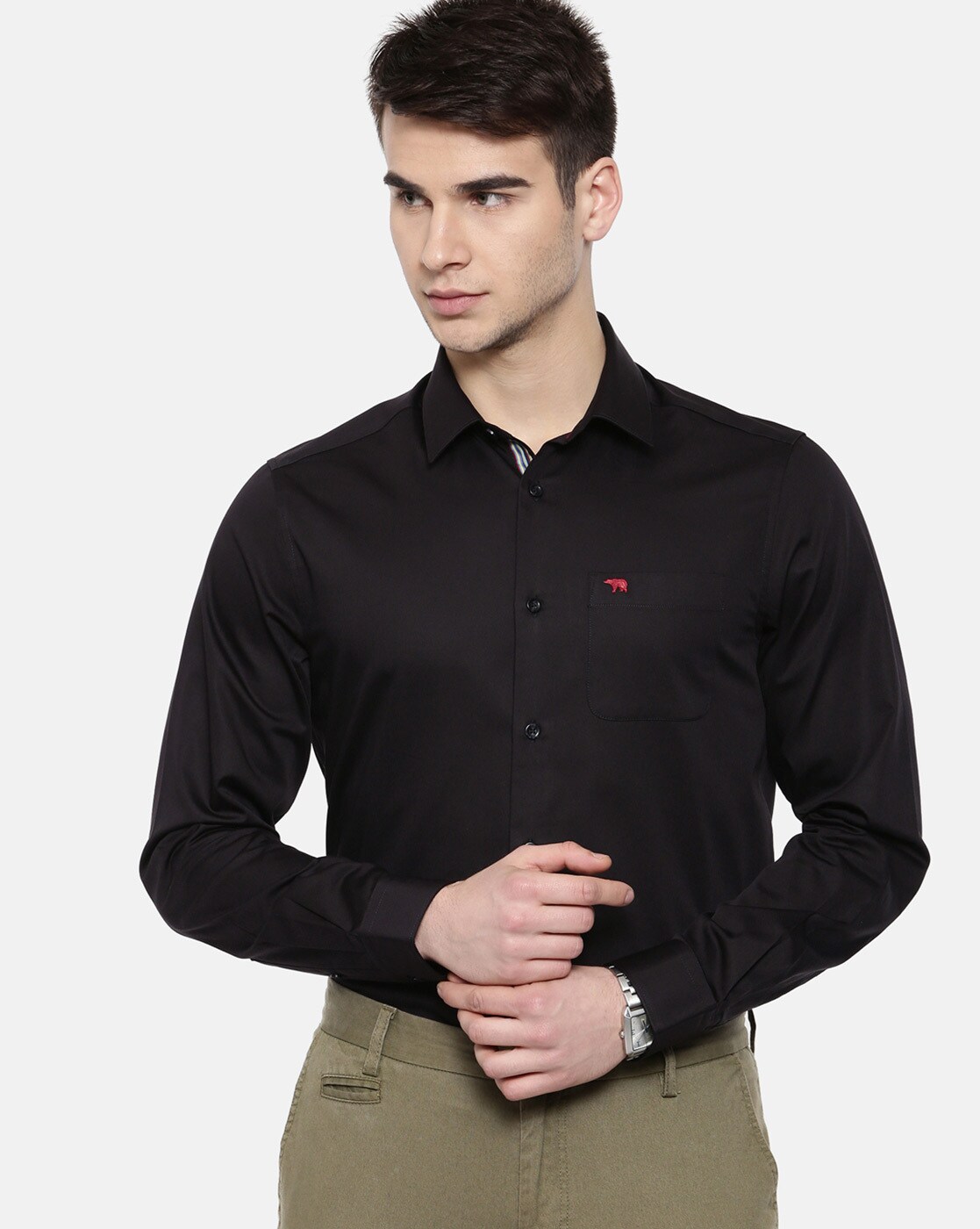 full black shirt