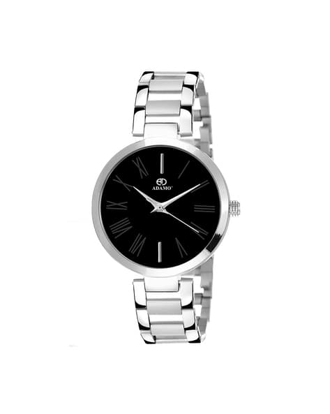 Adamo Black 2480SM02 Analogue Watch