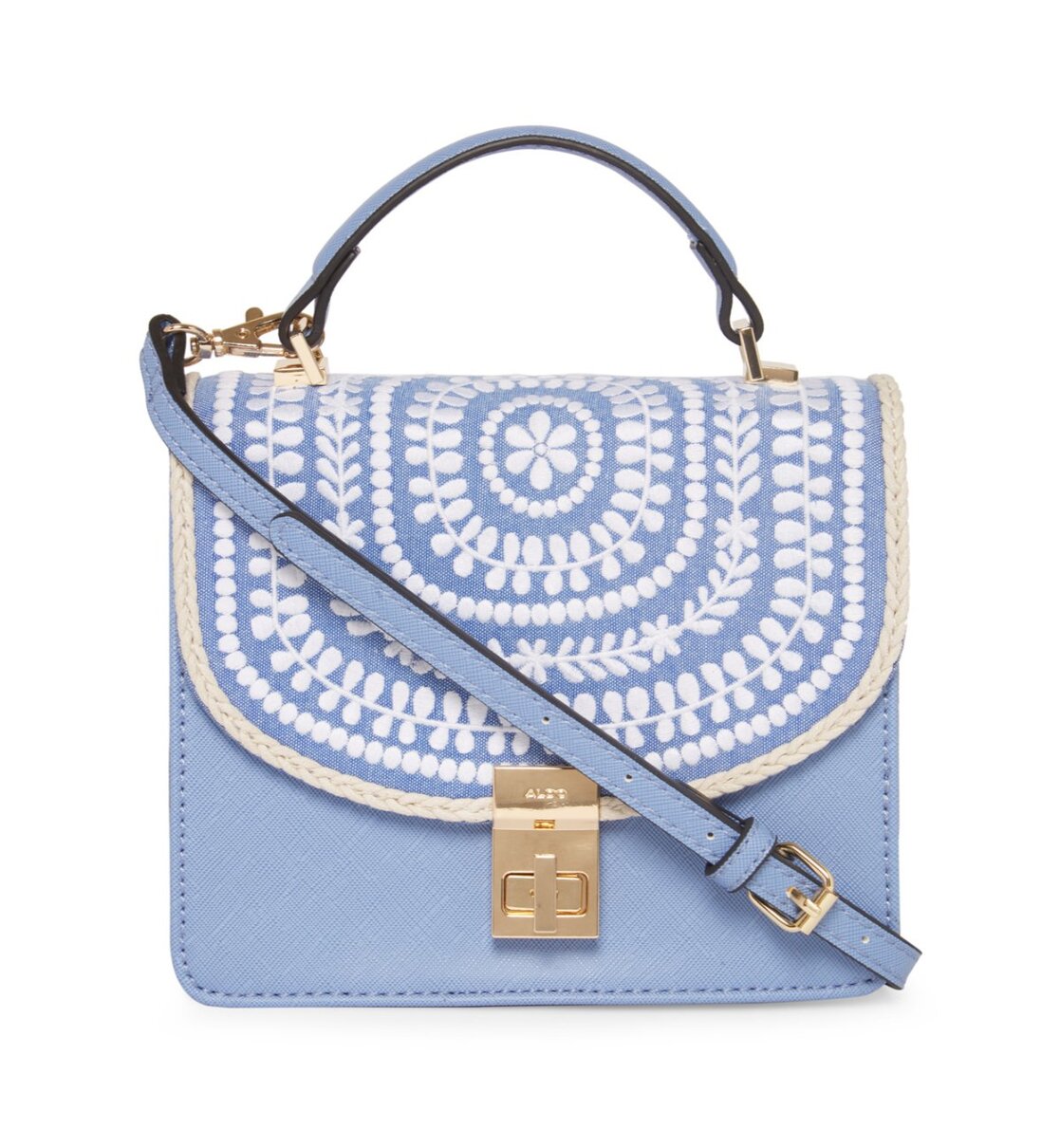 aldo blue handbag