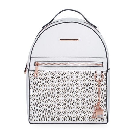 aldo white backpack