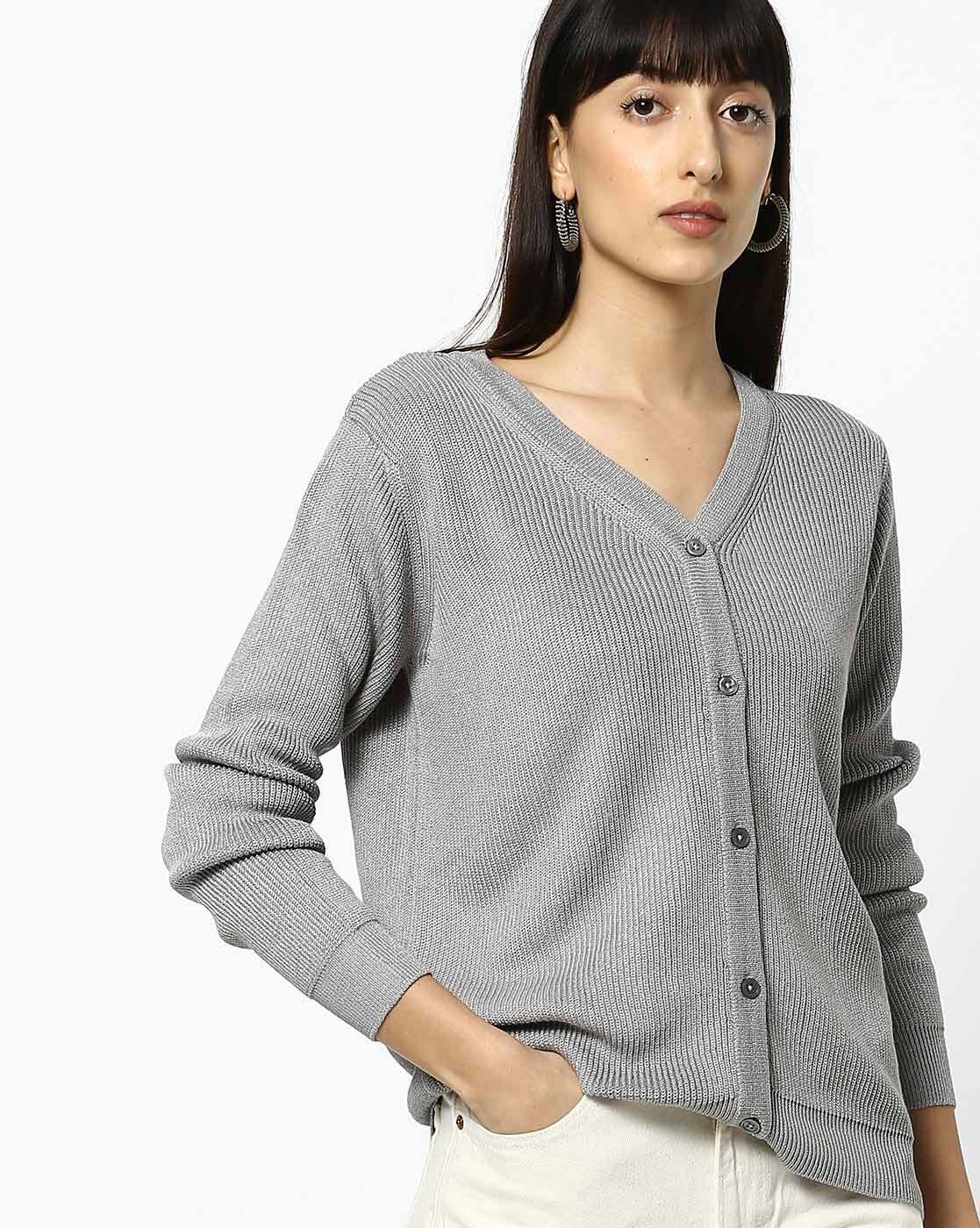Buy Grey Sweaters \u0026 Cardigans for Women 