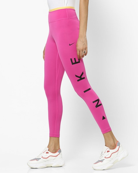 Buy Pink Leggings for Women by NIKE Online