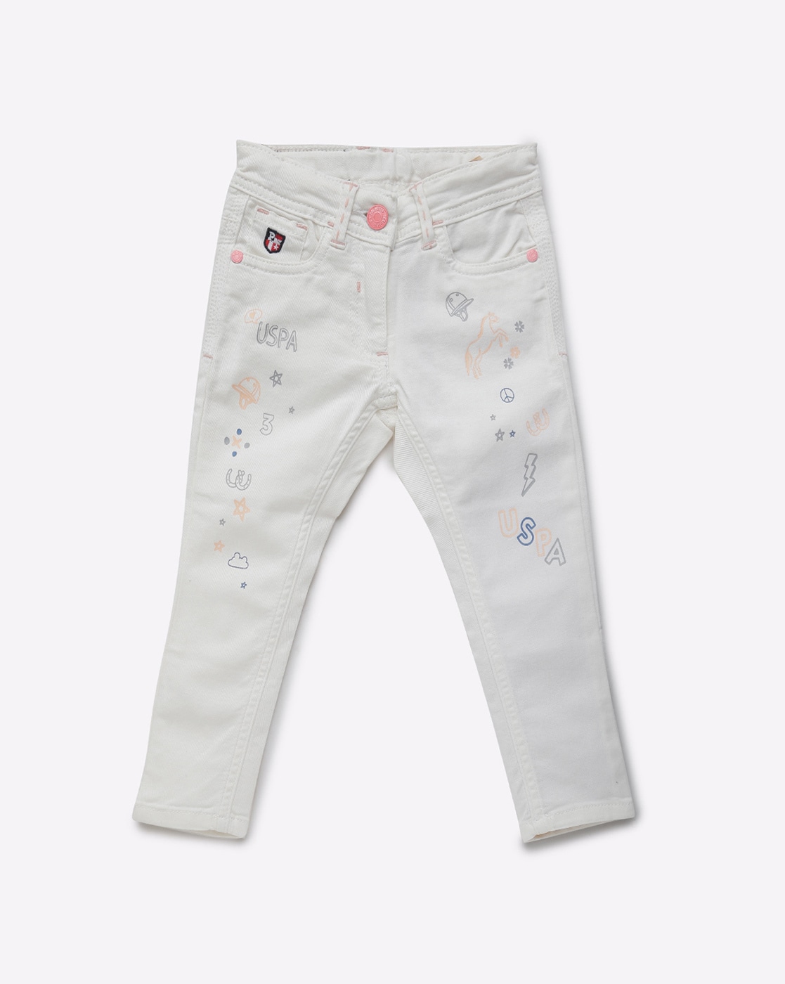 us polo assn white jeans