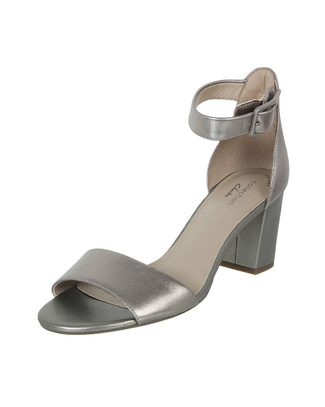 clarks heeled sandals