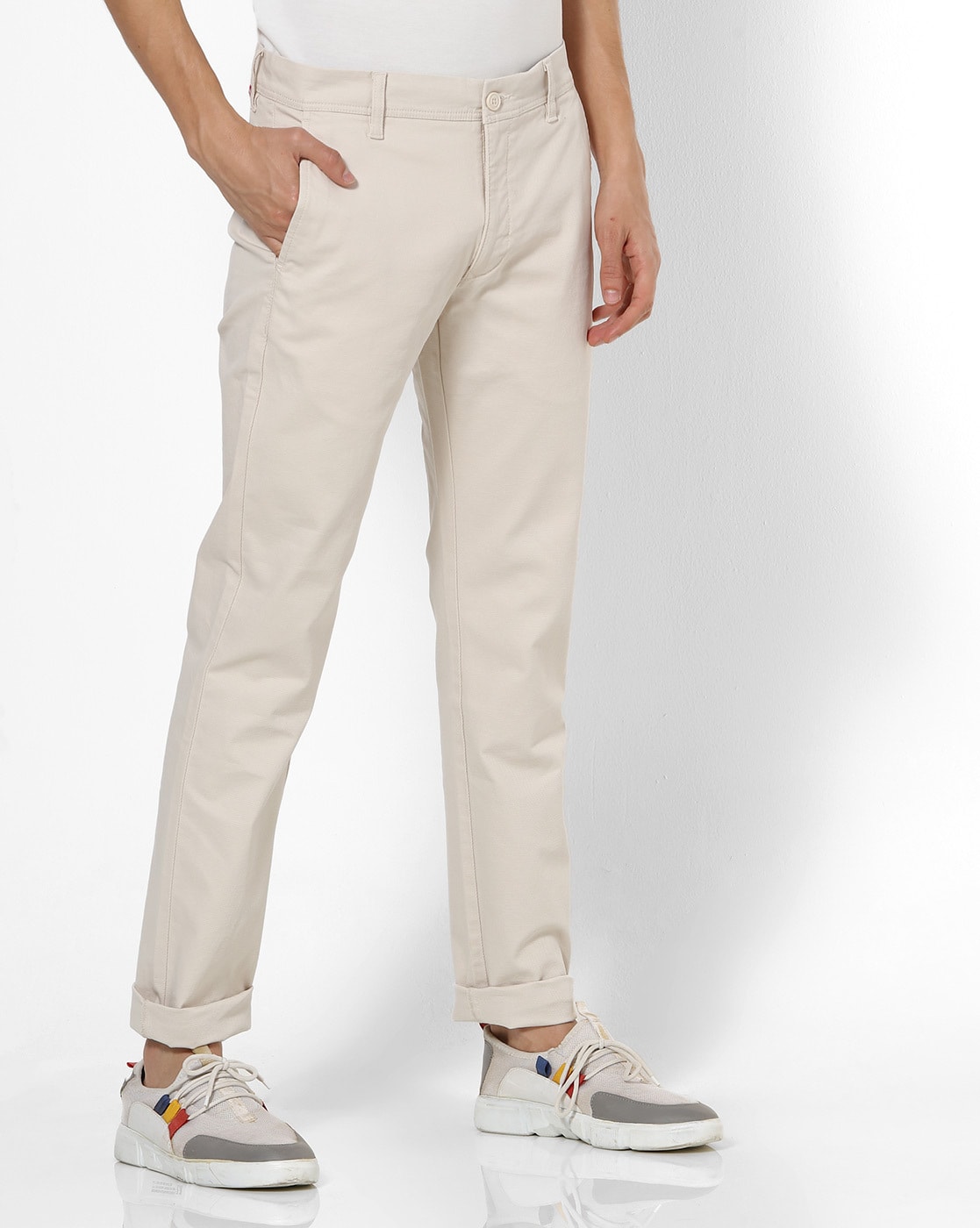 levis white tab chinos