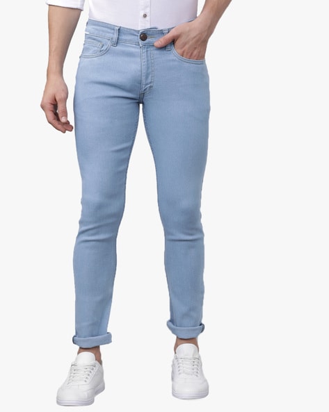 Detective hulp Citaat Buy Blue Jeans for Men by The Indian Garage Co Online | Ajio.com