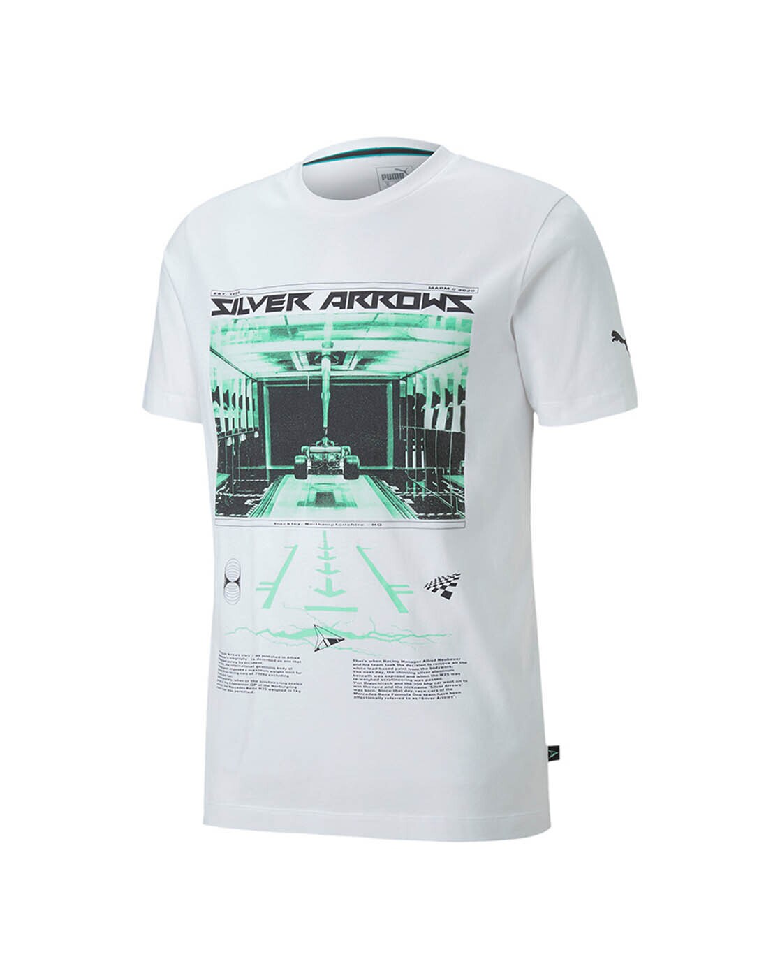 puma silver arrows t shirt