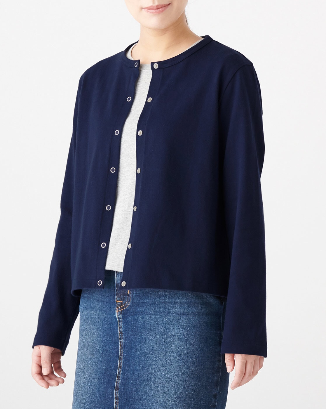 muji cardigan
