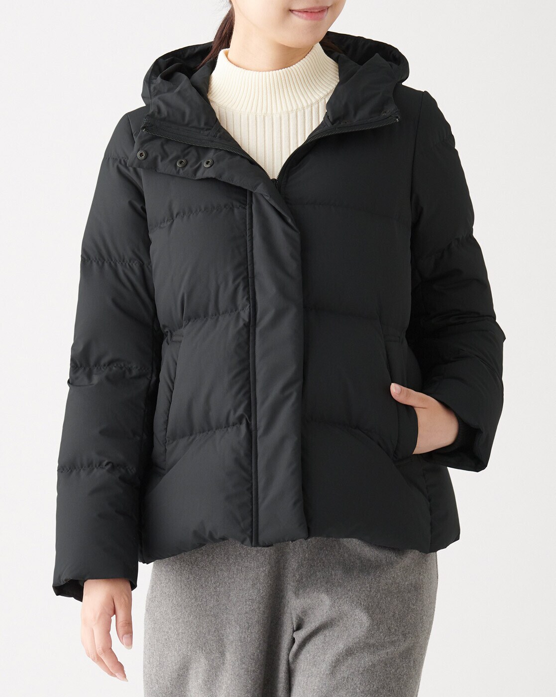 Buy Black Jackets & Coats for Women by MUJI Online | Ajio.com