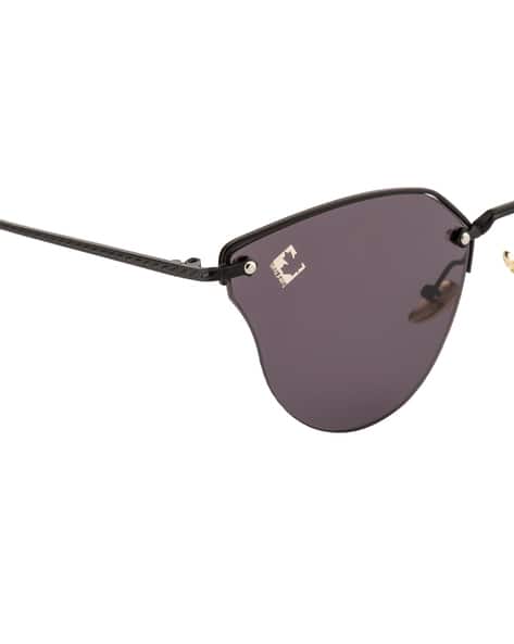 Half-Rim Oval Sunglasses (Image - 2)