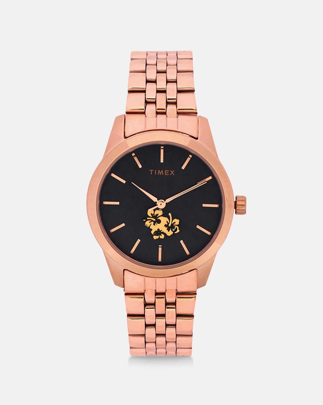 timex rose gold womens watch