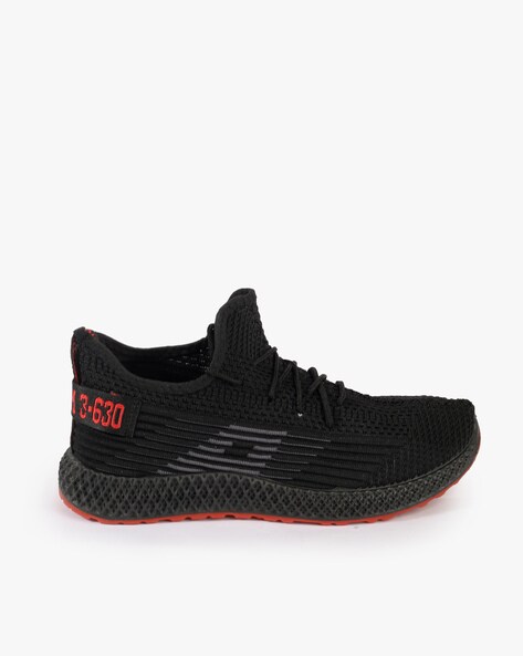 revs textured lace up sneakers