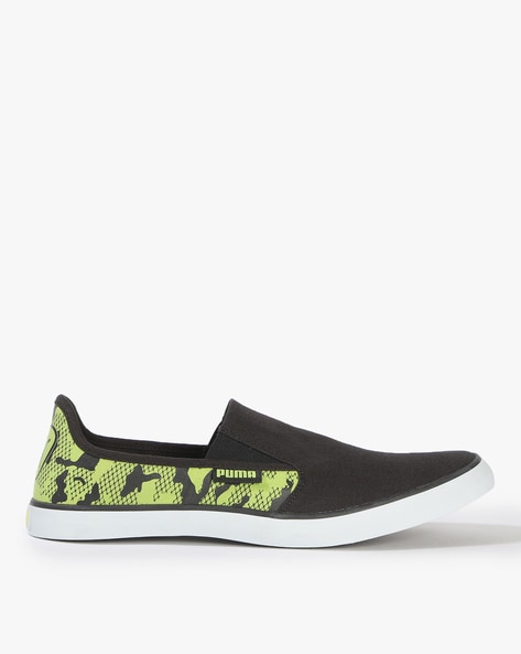 Buy Black \u0026 Green Casual Shoes for Men 
