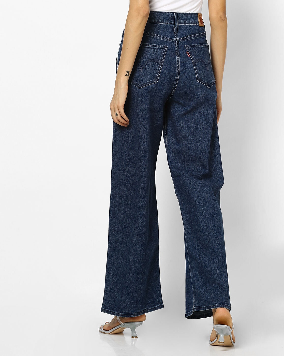 levis womens wide leg jeans